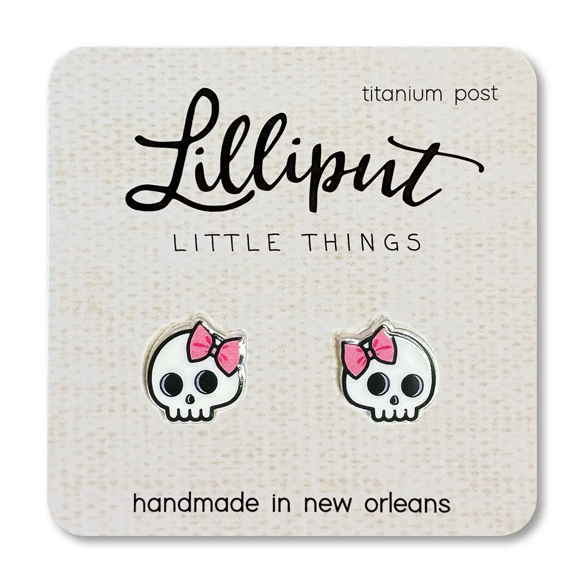 Cute Skull Stud Earrings