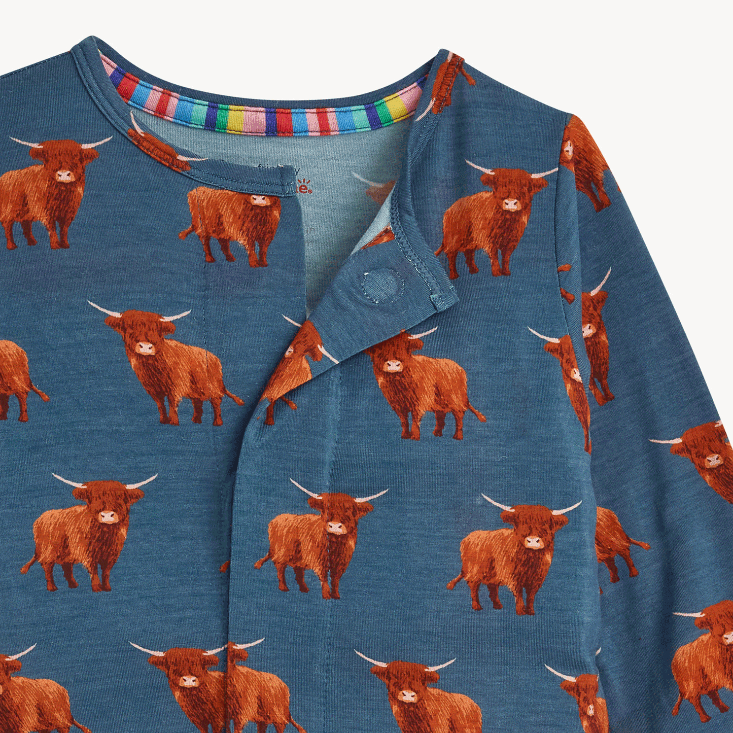 Word To Your Herd Highland Cow Magnetic Me Footie