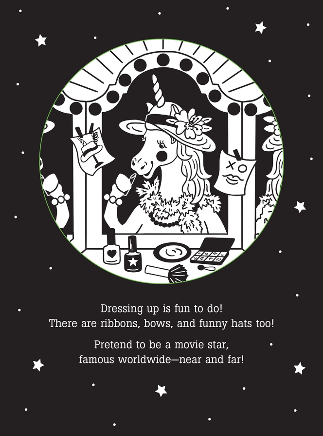 Unicorn's Magical Day Shadow Book