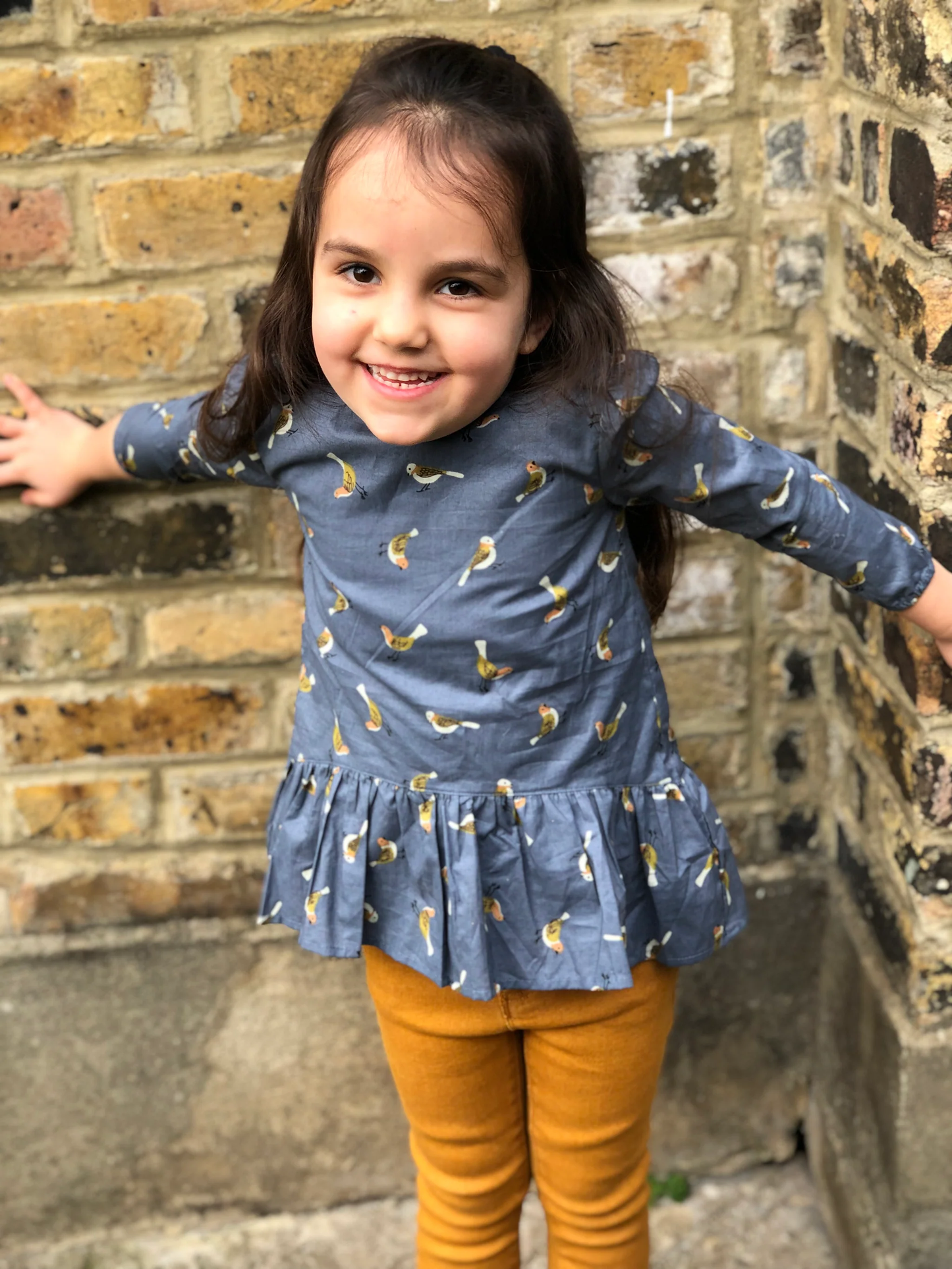 Girls Rachel Jeans: Gold