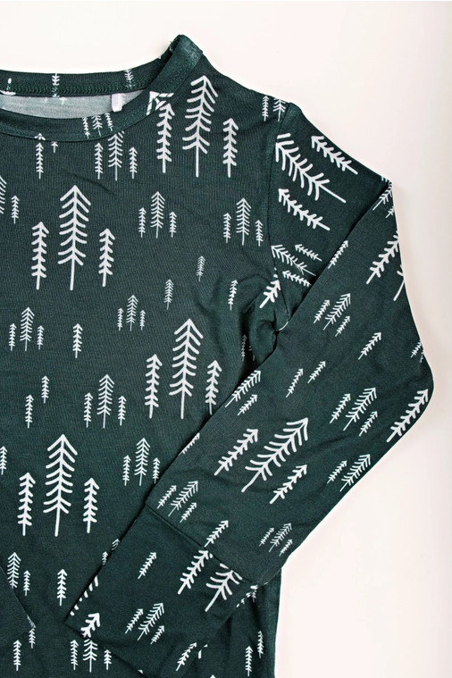 Kids Bamboo Pajamas Trees