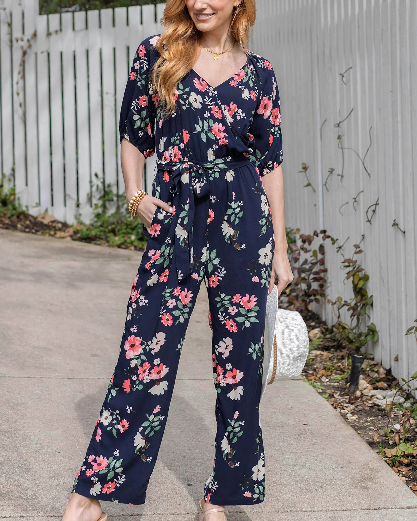 Floral Jumpsuit