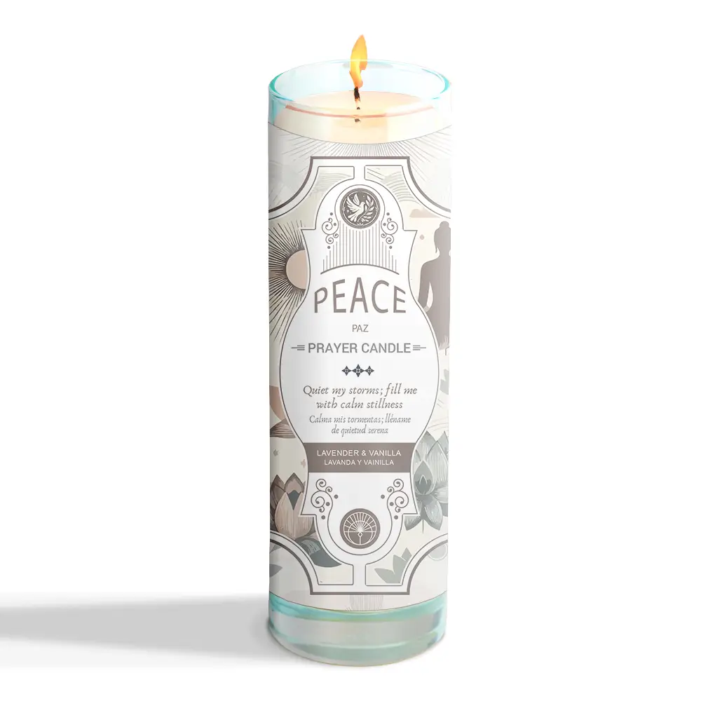 Peace Prayer Candle