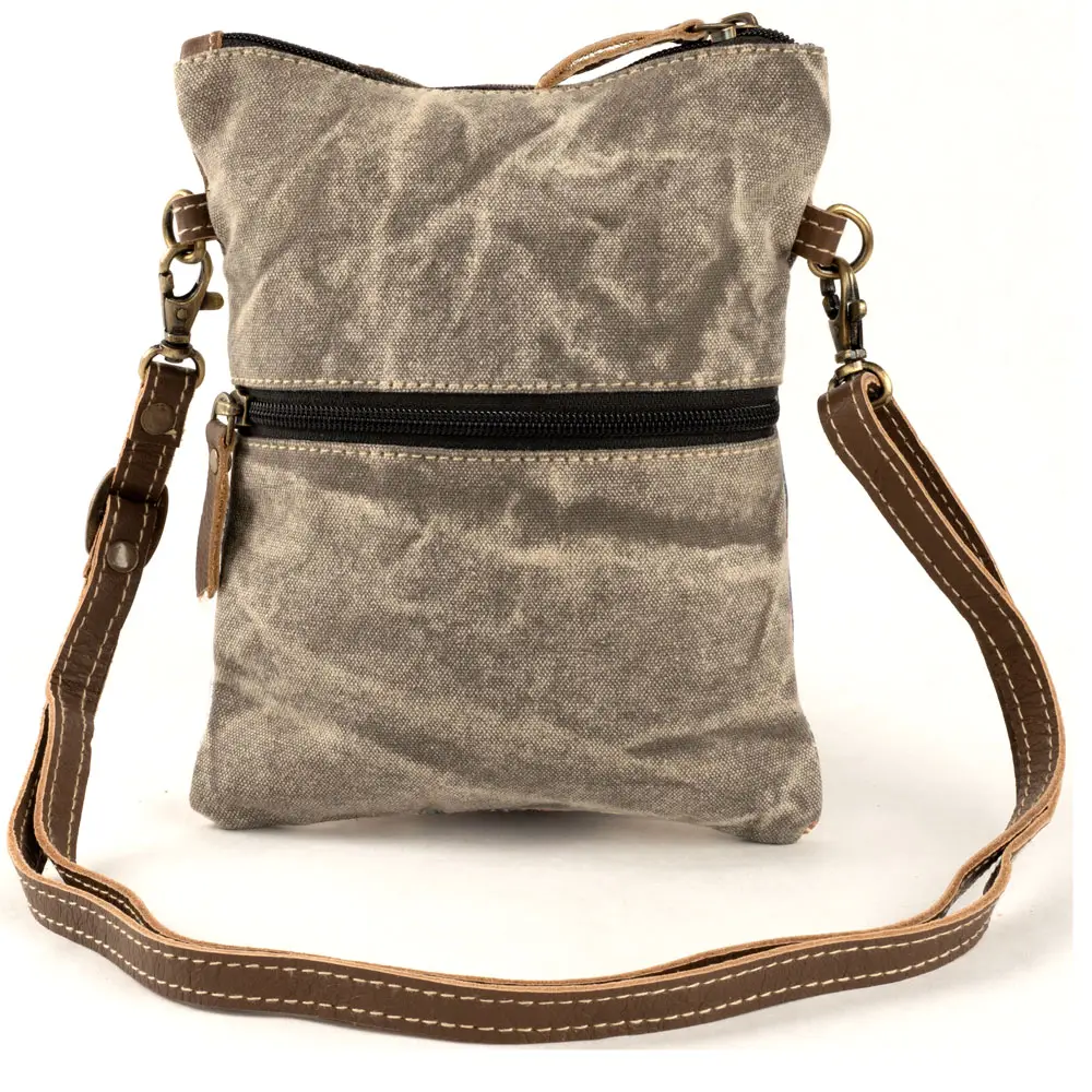 Canvas Dragonfly Passport Bag
