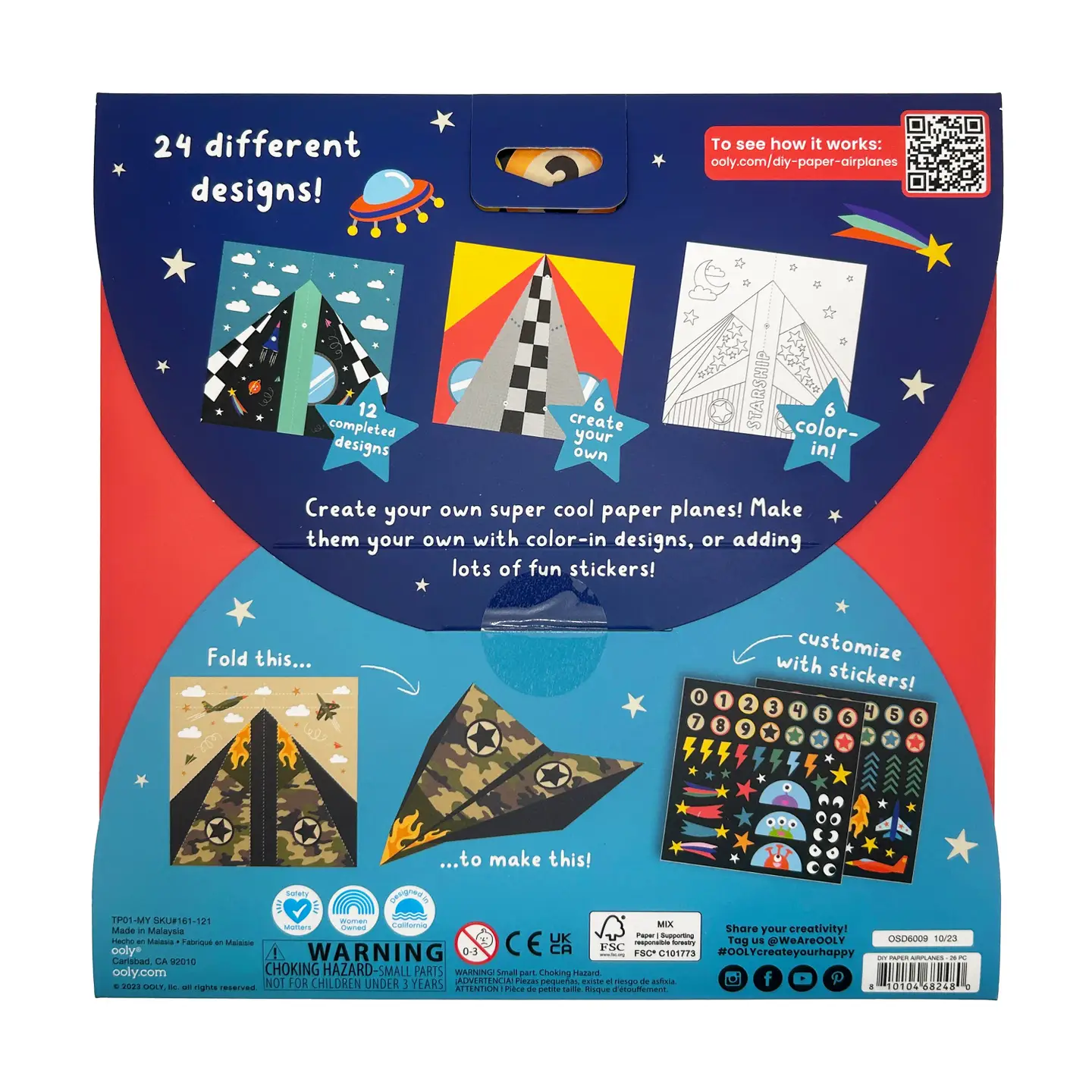 DIY Paper Air Planes Activity Kit