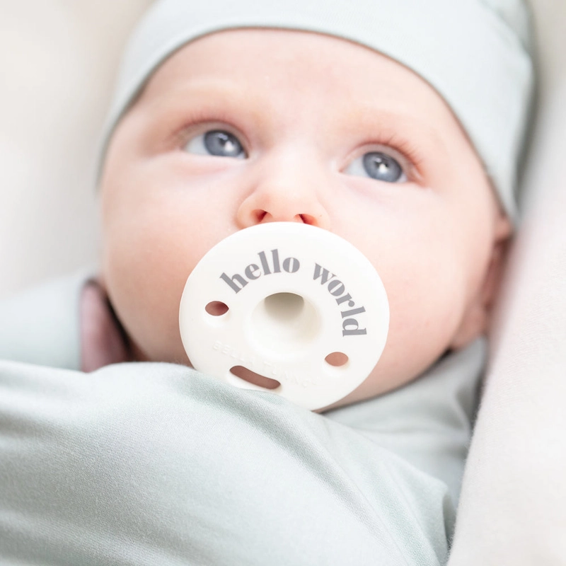 Hello World Bubbi Pacifier