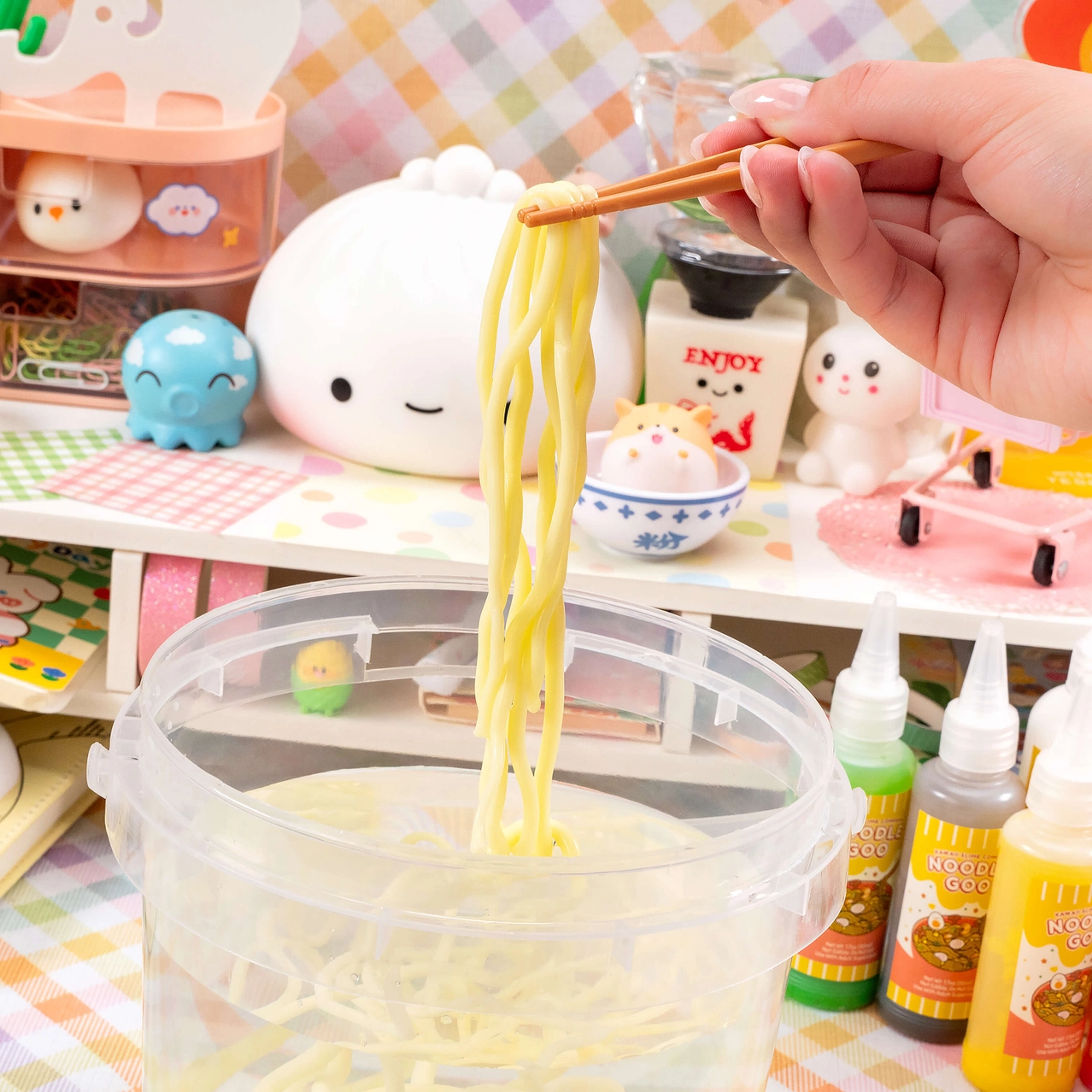 Instant Ramen Noodles Slime