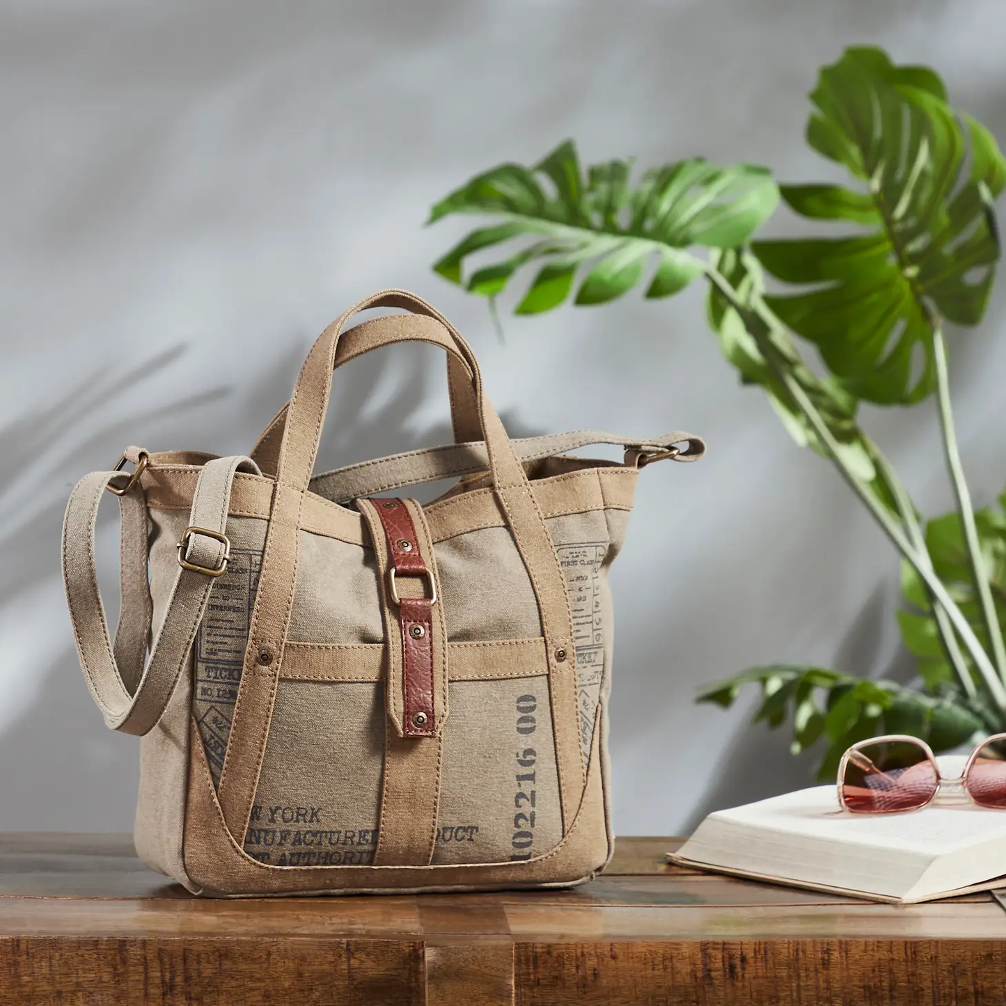 Portland Canvas Crossbody Bag
