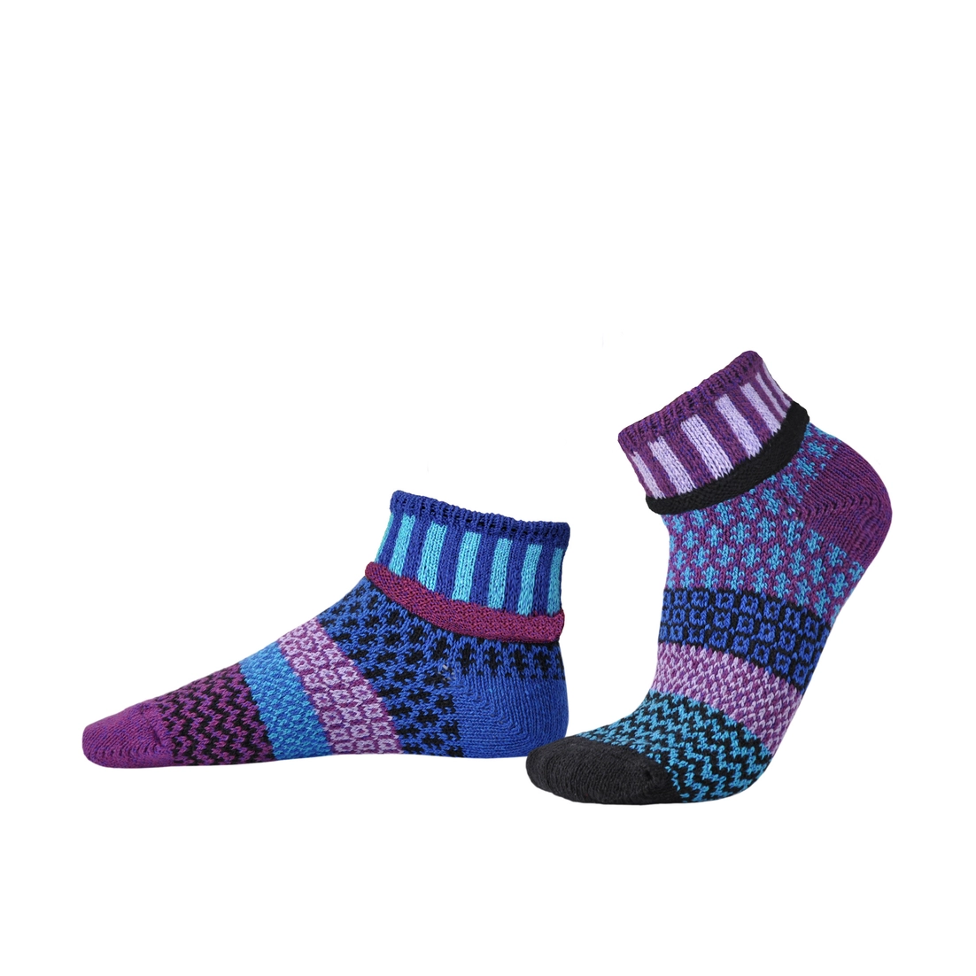 Solmate Raspberry Quarter Socks
