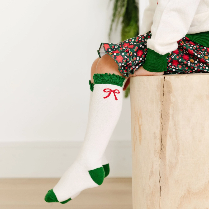 Tree Farm Knee High Socks
