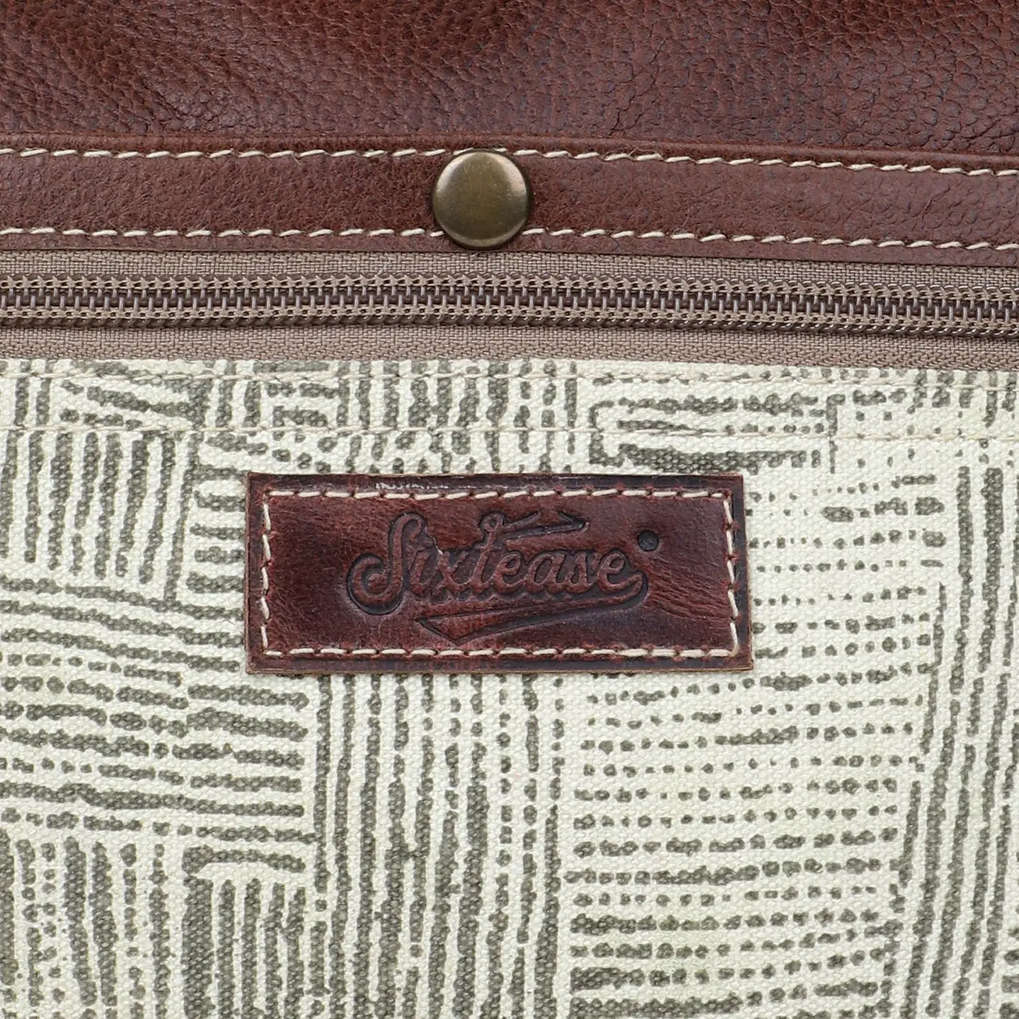 Women's Crossbody Bag - Textured Grid