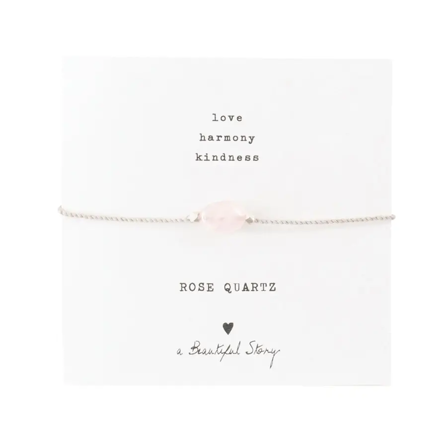 Rose Quartz Gemstone Bracelet