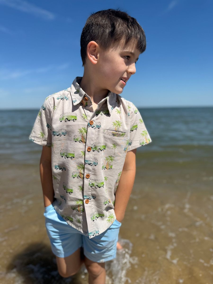 Boys Maui Campervan Shirt
