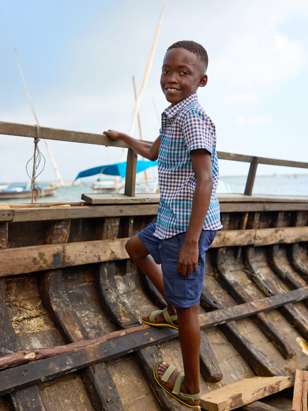 Kids Ripstop Cargo Shorts