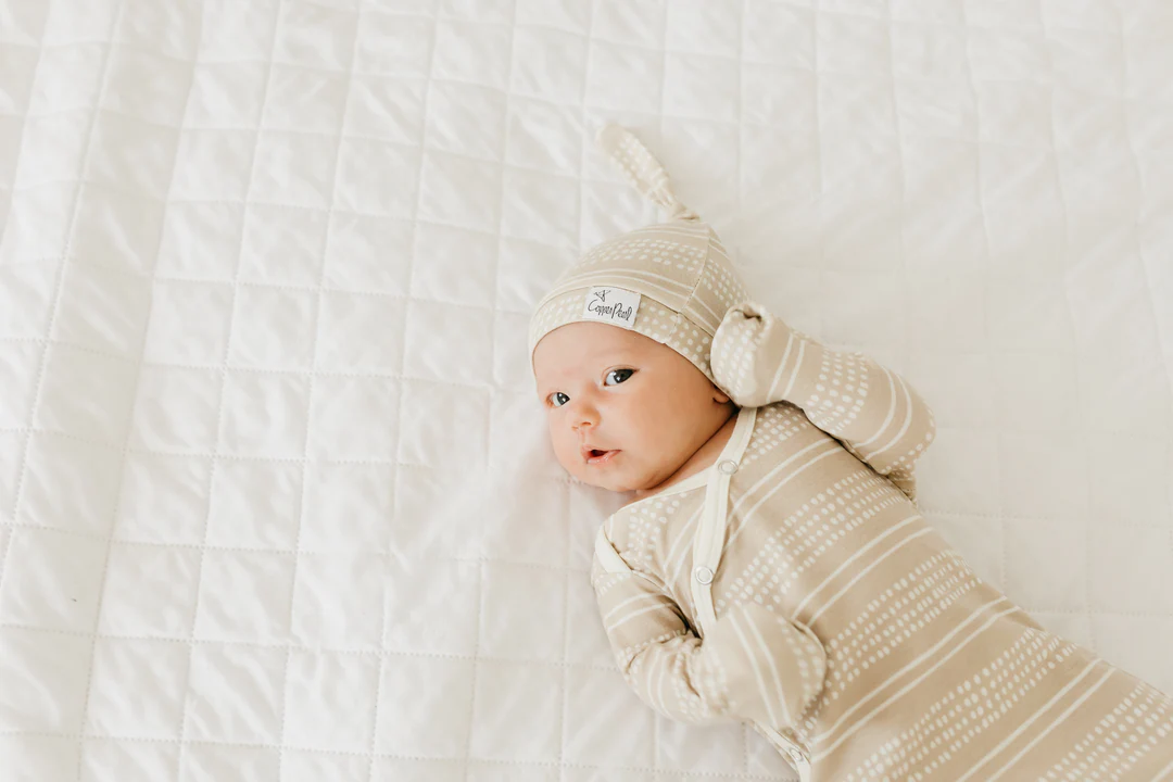 Clay Newborn Knotted Gown