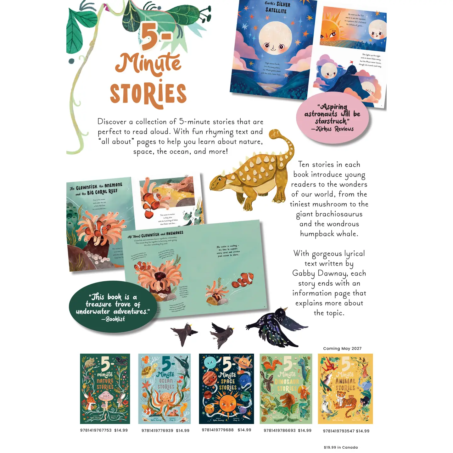 5-Minute Ocean Stories Book