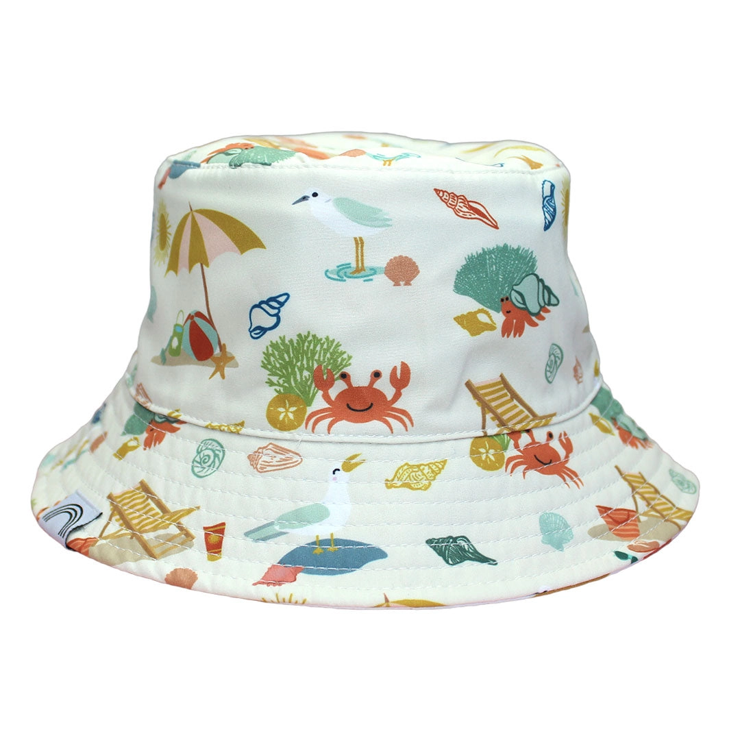 Reversible Beach Day Baby Bucket Hat