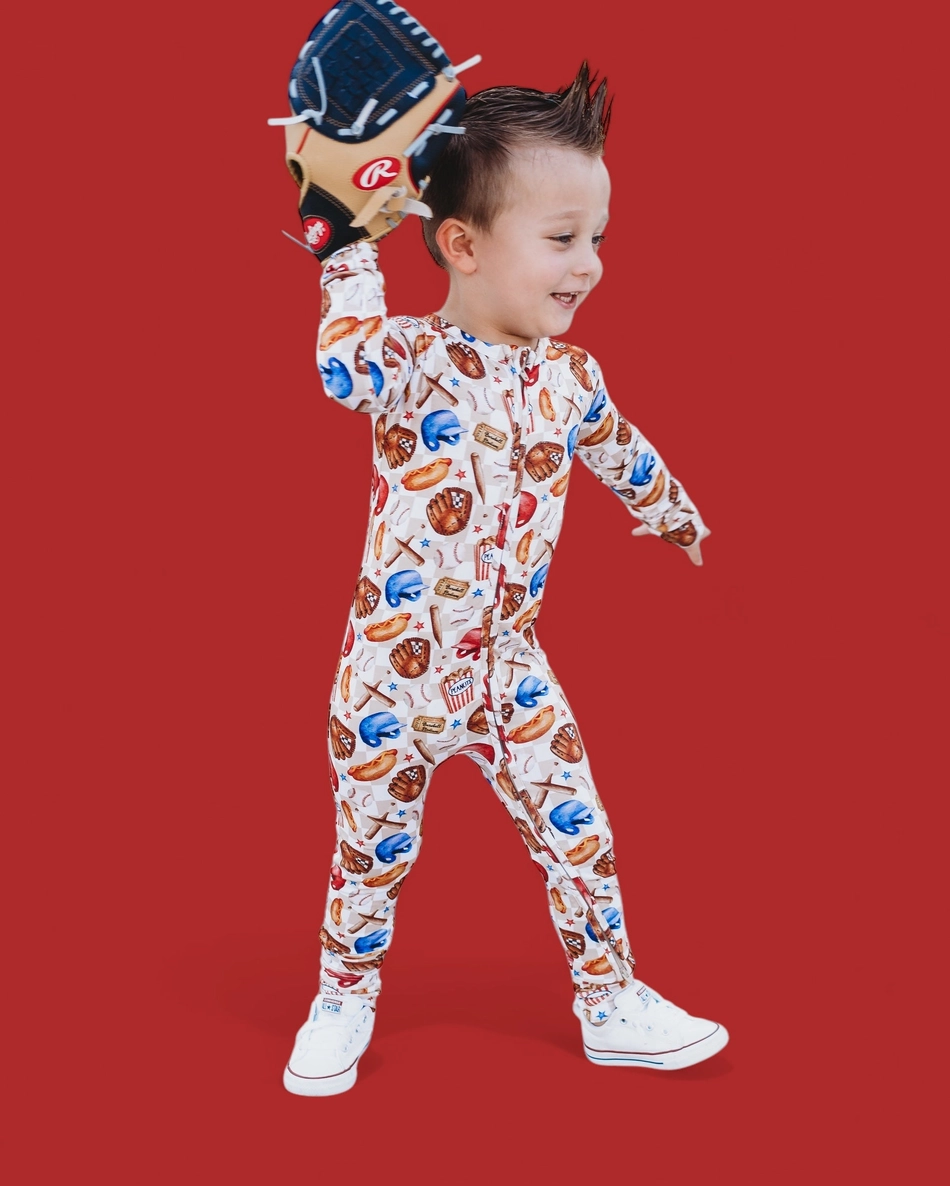 Take Me Out To the Ball Game Bamboo Sleeper