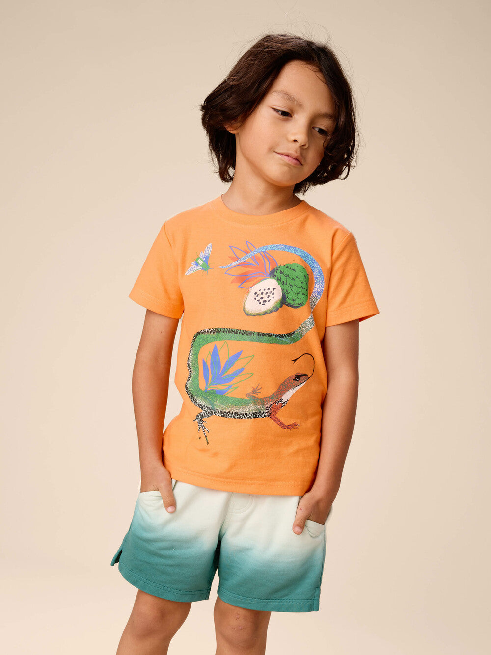 Kids Lizard Lunch Graphic Tee