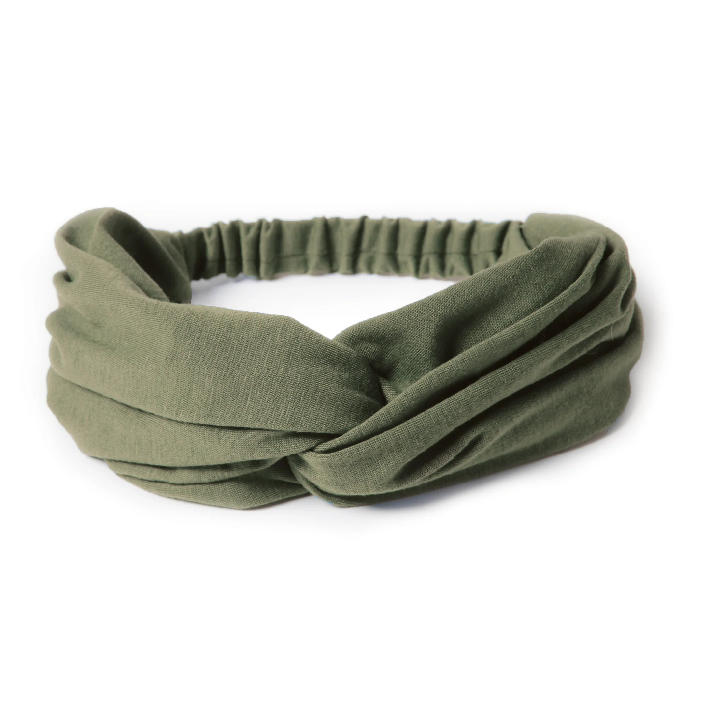 Olive Twist Wide Headband