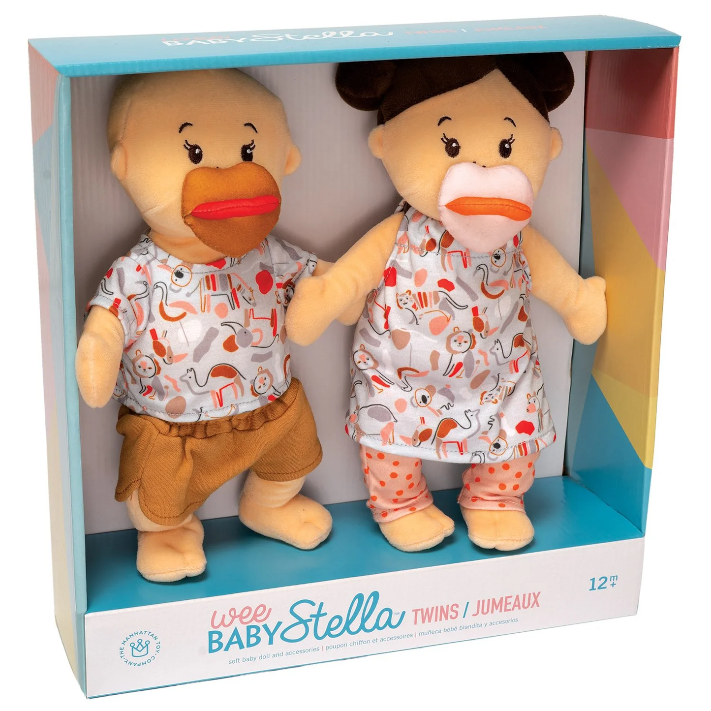 Wee Baby Stella Twins Set Peach
