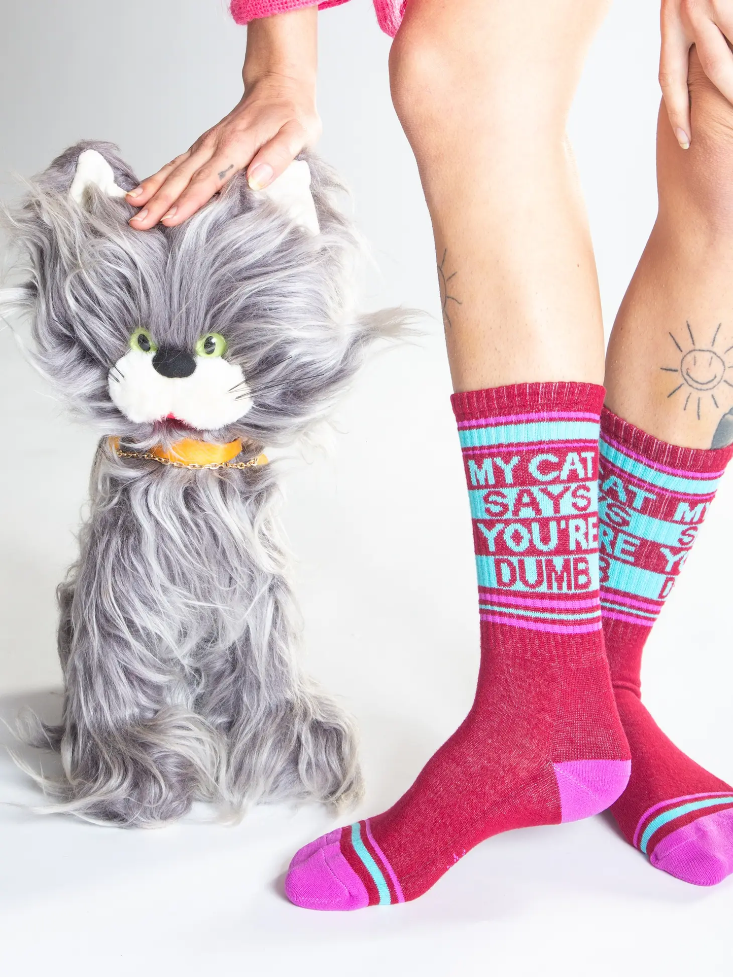 My Cat Says You're Dumb Socks