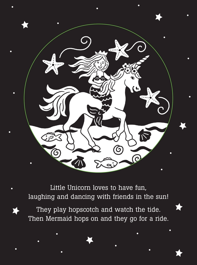 Unicorn's Magical Day Shadow Book