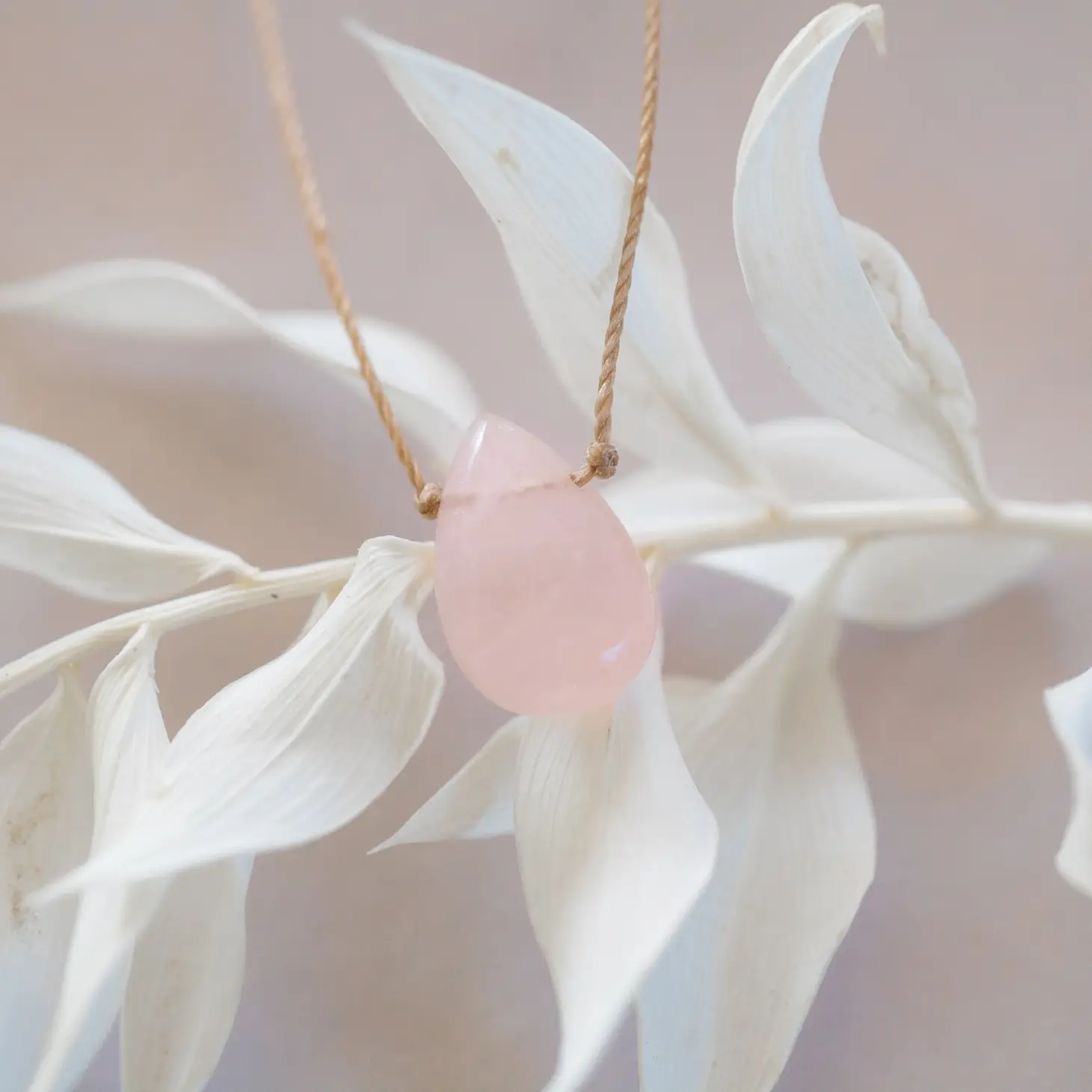 Soul Full Necklace Rose Quartz for Love