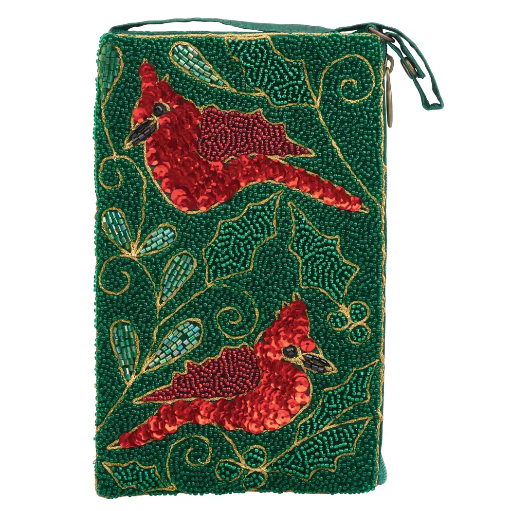 Beaded Purse - Cardinals
