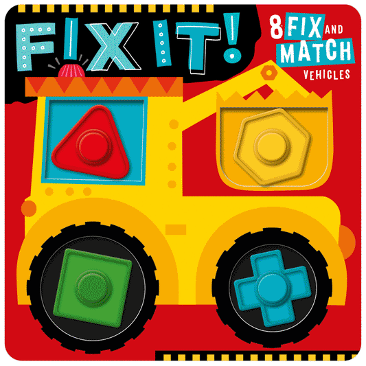 Fit It! Vehicle Board Book