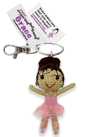 Grace Dancer String Doll Keychain