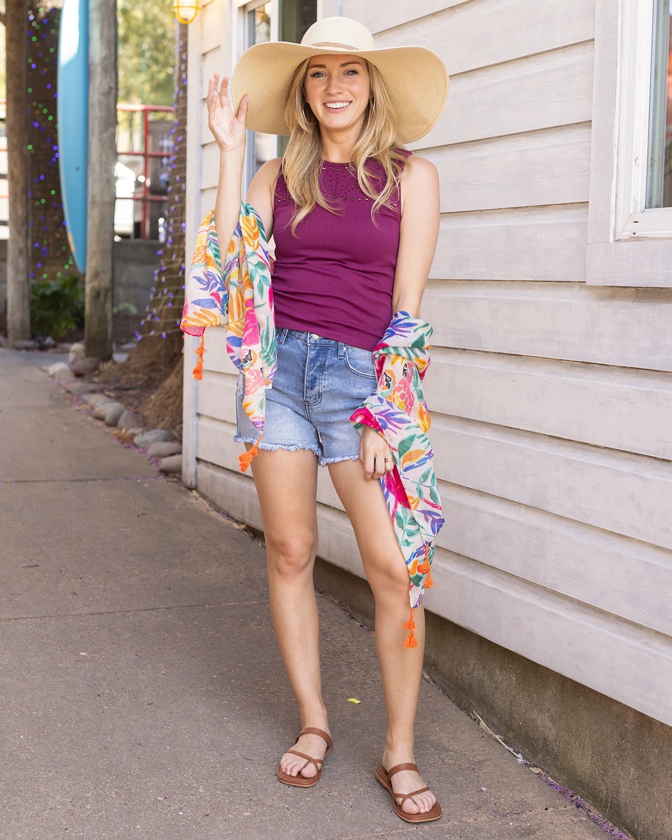 Seamless Cut-Out Layering Tank