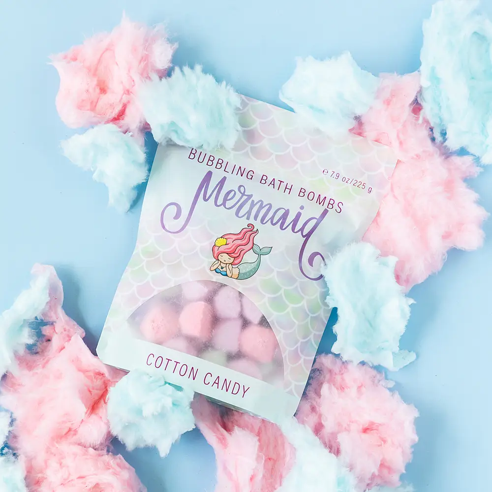 Mermaid Bubble Bath Bombs