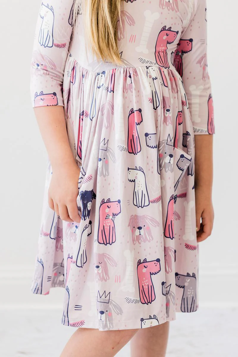 Puppy Party Twirl Dress