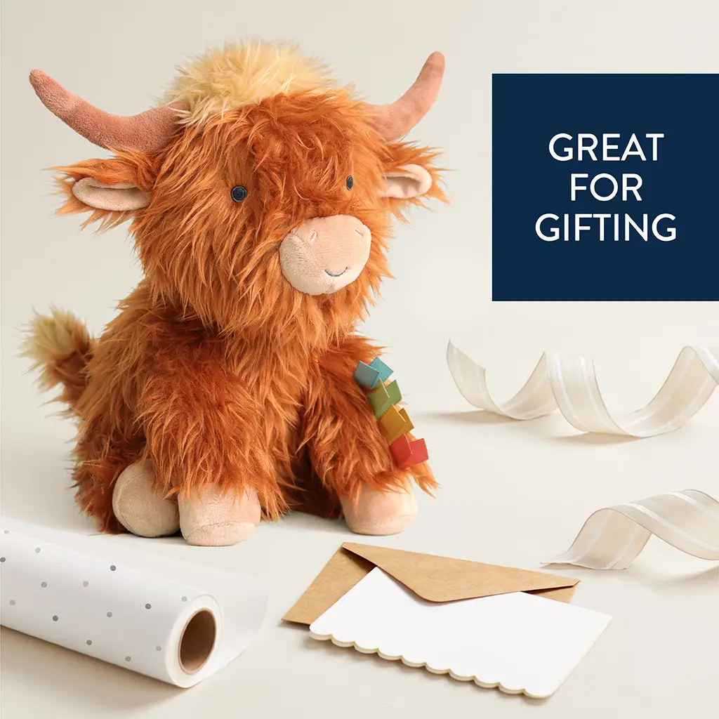 Highland Cow Sweetie Snuggles Plush