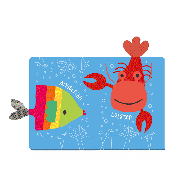 Ocean Fun Crinkle Soft Baby Book