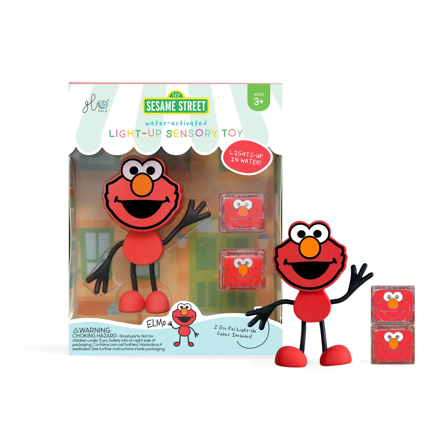 Elmo Seasame St Bath Glo Pal