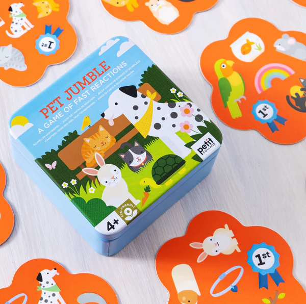 Pet Jumble Card Game