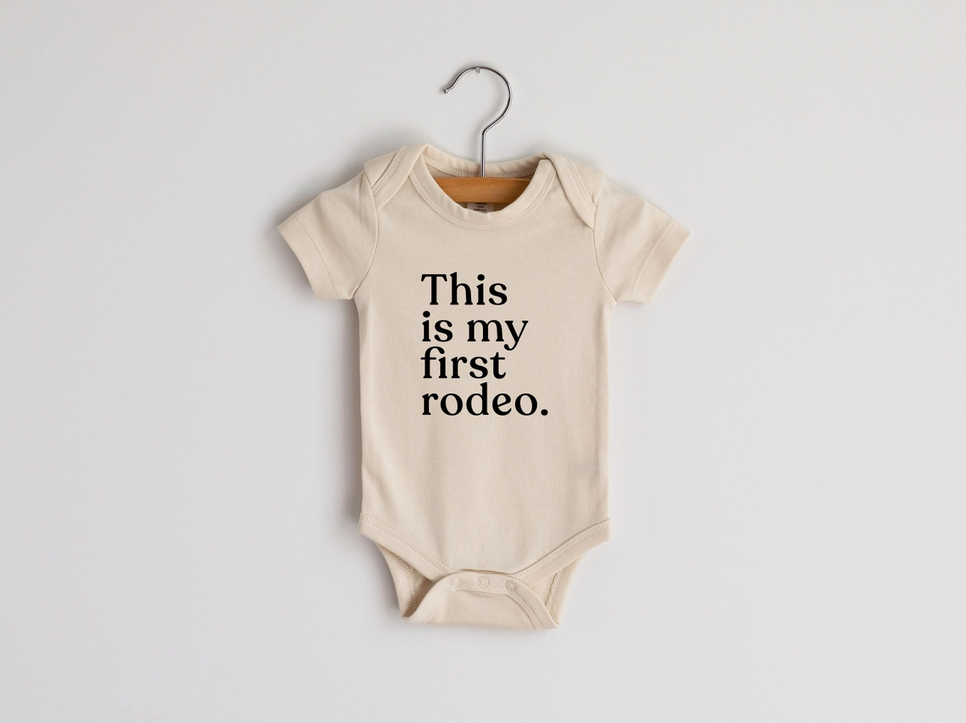 This is My First Rodeo Onesie