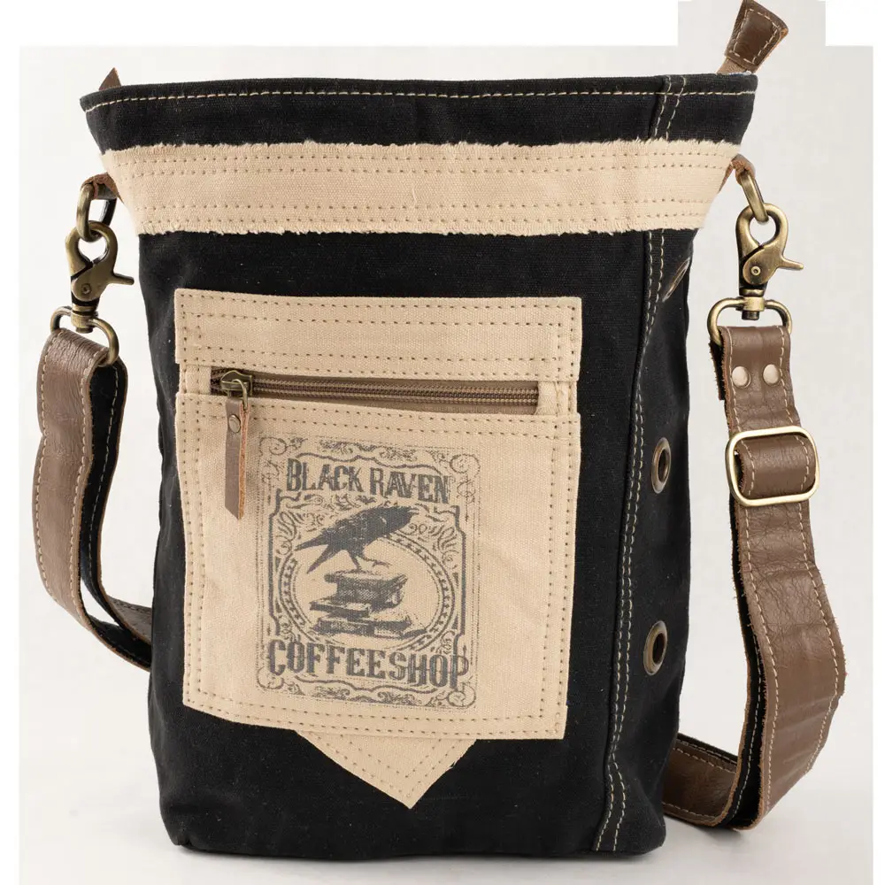 Black Raven Crossbody Bag