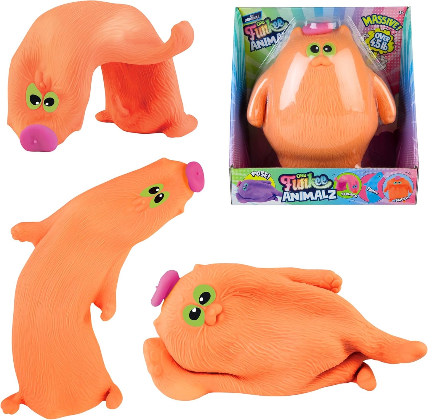 Orb Jumbo Funkee Cat With Hat