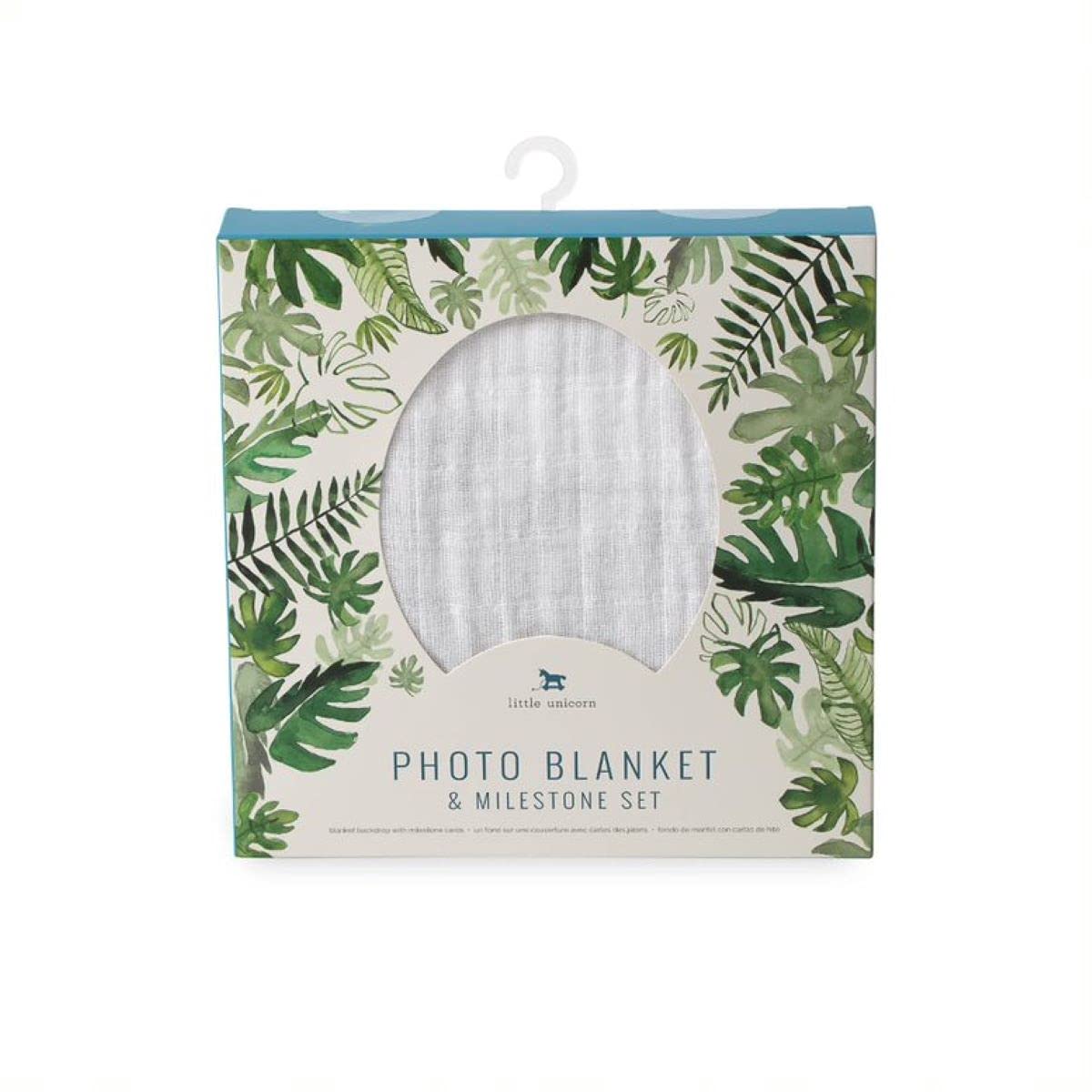 Photo Blanket - Tropical Leaf
