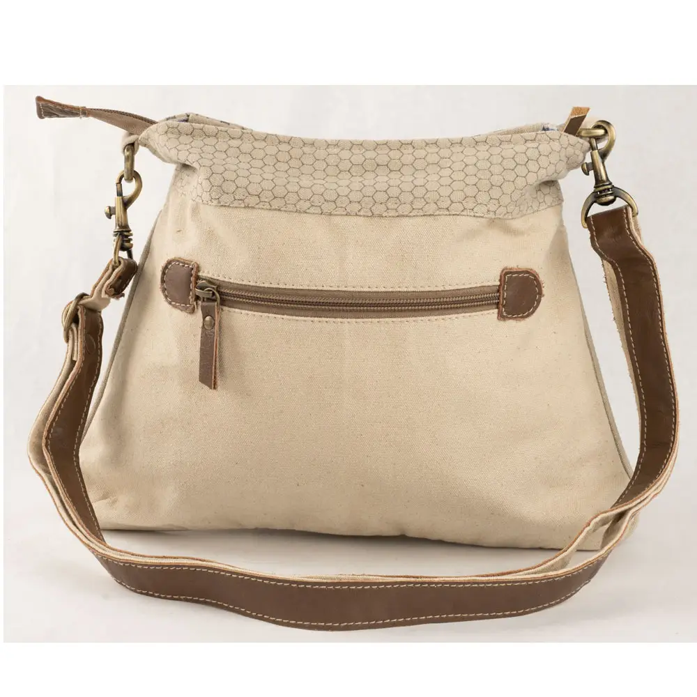 Queen Bee Canvas Shoulder Bag