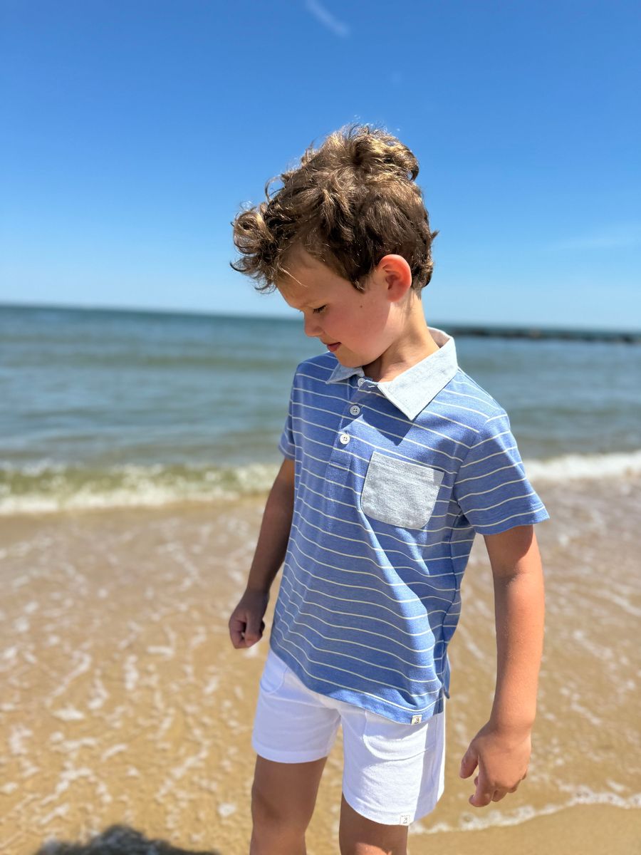 Boys Anchor Polo Shirt