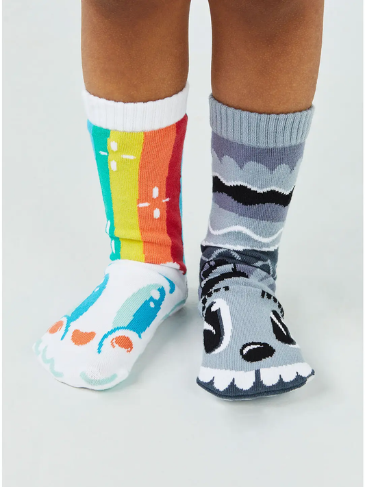 Pals Kids Socks Rainbowface & Mr. Gray