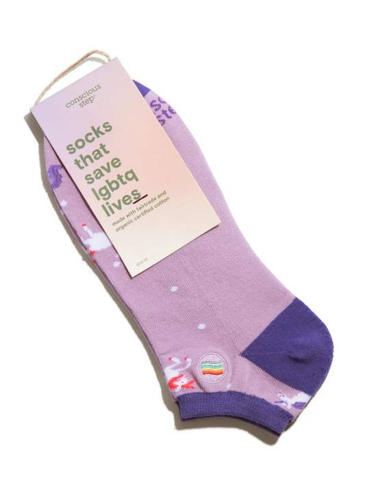 Ankle Socks That Save LGBTQ Lives - Unicorns