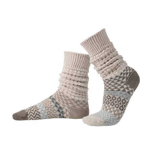 Seashell Slouch Socks