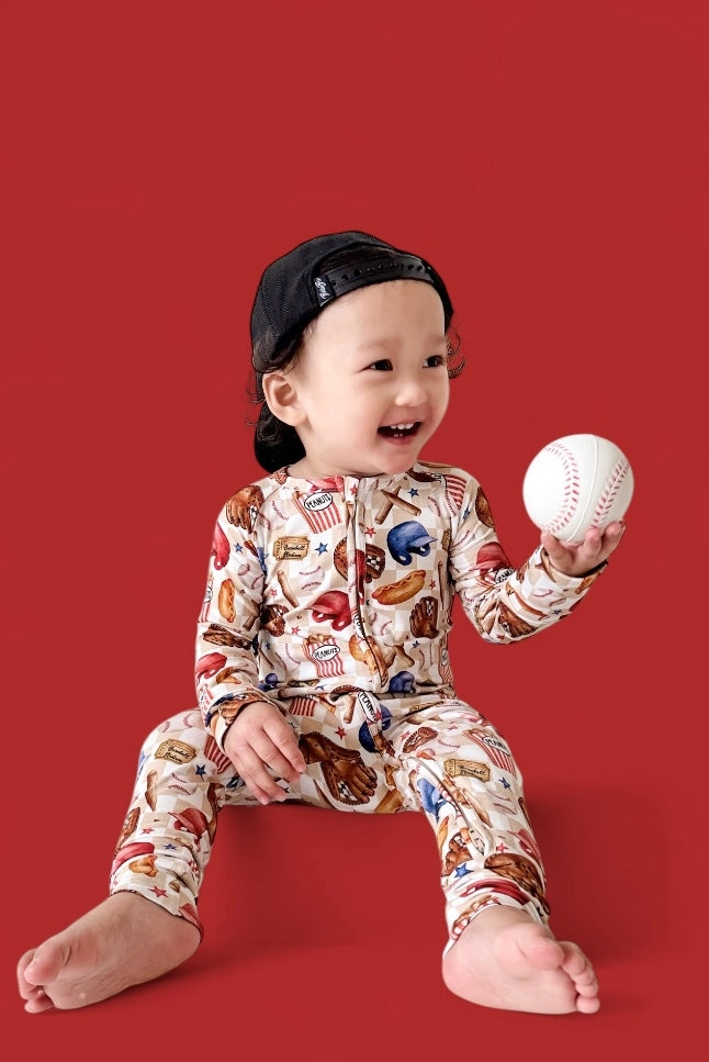 Take Me Out To the Ball Game Bamboo Sleeper