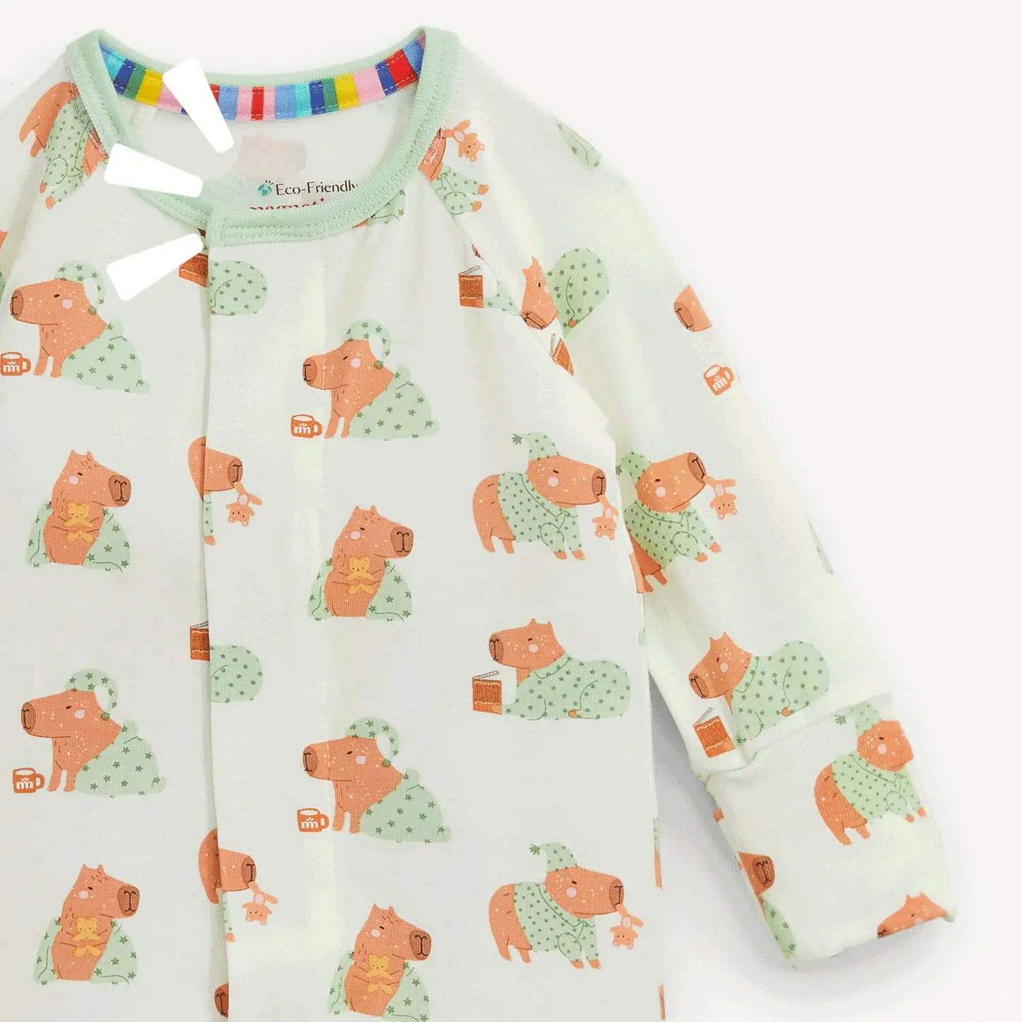Night Cap Capybara Magnetic Me Coverall