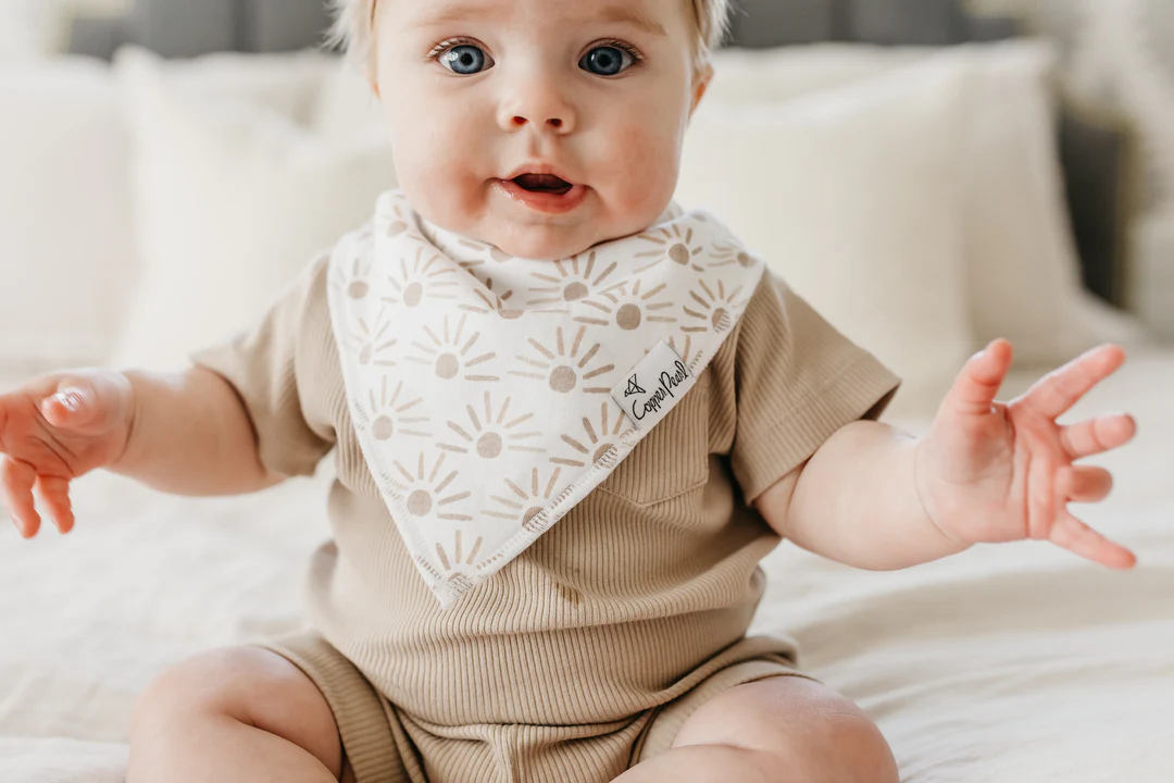 Bliss Baby Bandana Bib Set 4pk